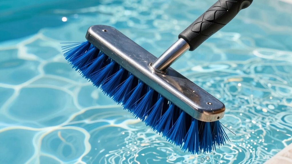 top heavy duty pool brushes