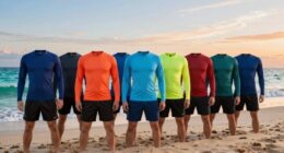 top men s swim shirts