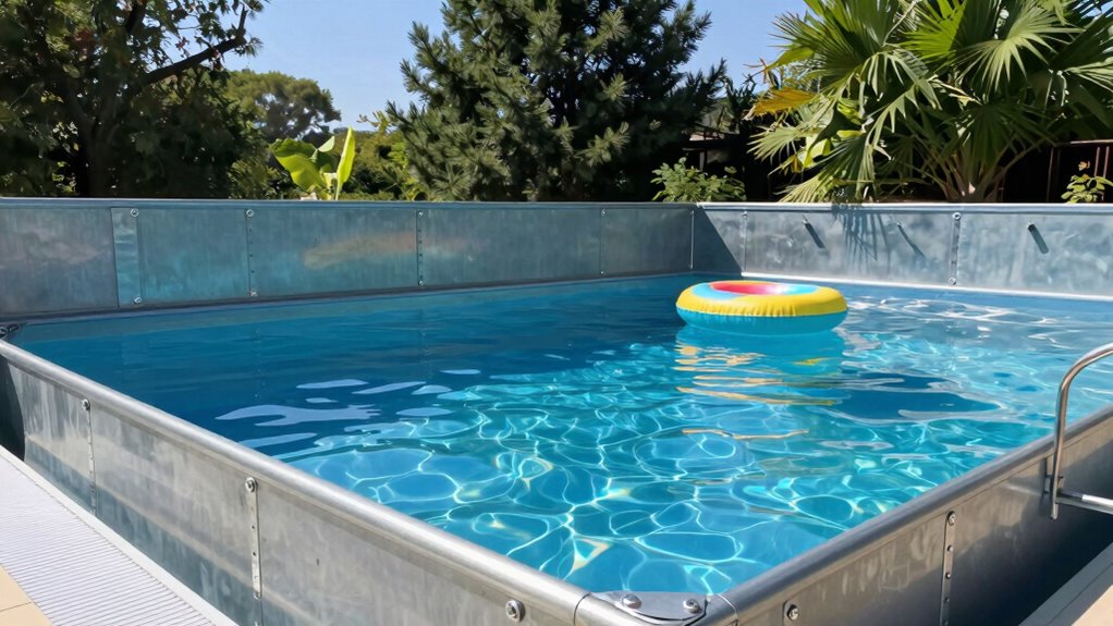 top metal frame pool selection
