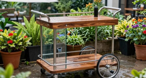 top outdoor bar carts