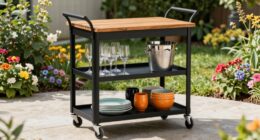top outdoor serving carts