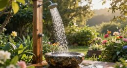 top outdoor shower rinses