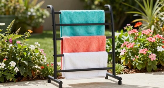 top outdoor towel racks