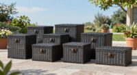 top outdoor wicker storage