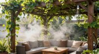 top pergola misting systems