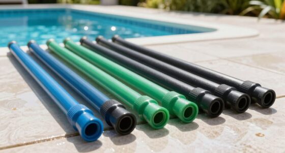 top pool backwash hoses
