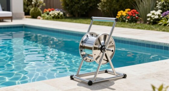 top pool cover reels