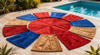 top pool deck rug options