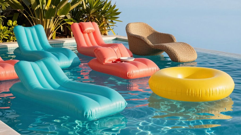 top pool float options