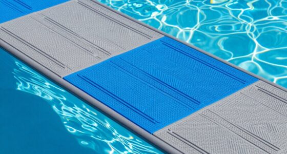 top pool ladder mats
