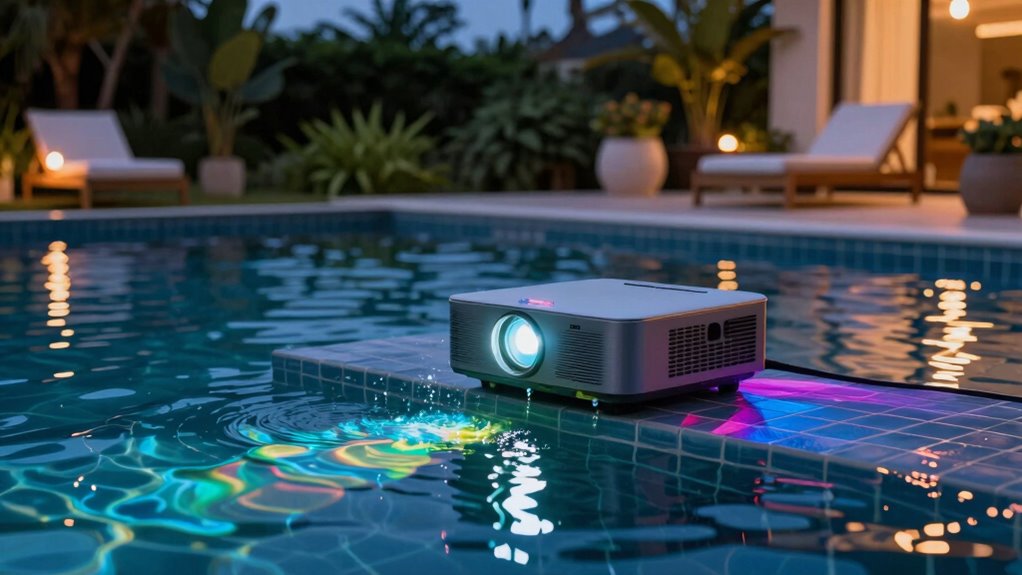 top pool night projectors