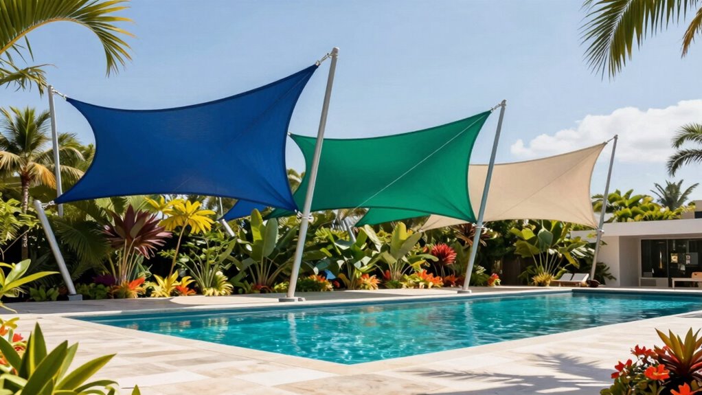 top pool shade options