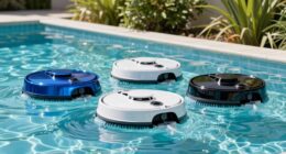 top pool skimmer robots