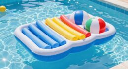 top pool toy storage