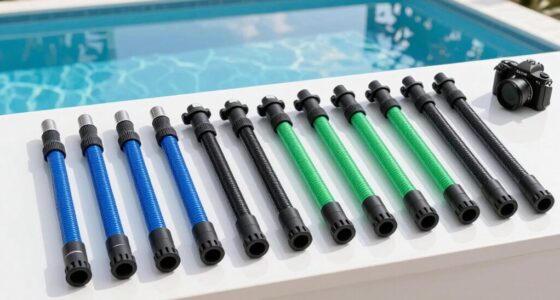 top pool vacuum hoses