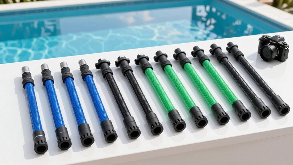 top pool vacuum hoses