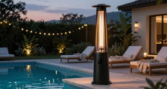 top poolside electric heaters
