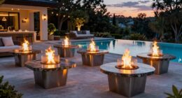 top poolside fire pits