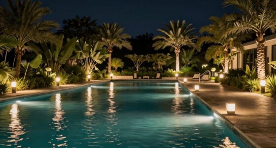 top poolside lighting options