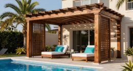 top poolside pergola kits