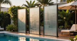 top poolside privacy screens