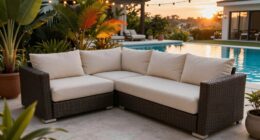 top poolside sectionals