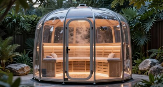 top steam sauna tents
