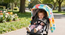 top stroller sun blankets