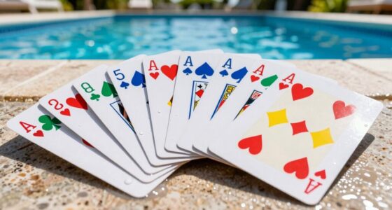 top waterproof pool cards