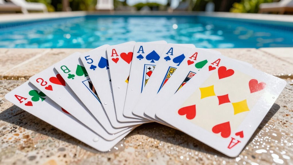 top waterproof pool cards