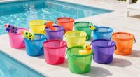top waterproof pool toy baskets