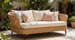 top wicker patio daybeds