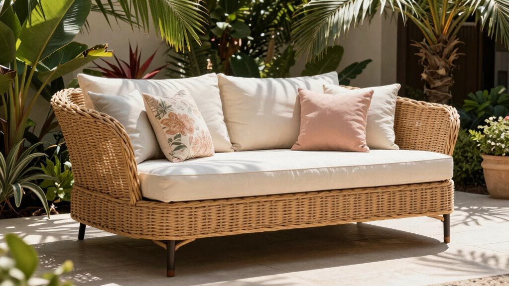 top wicker patio daybeds