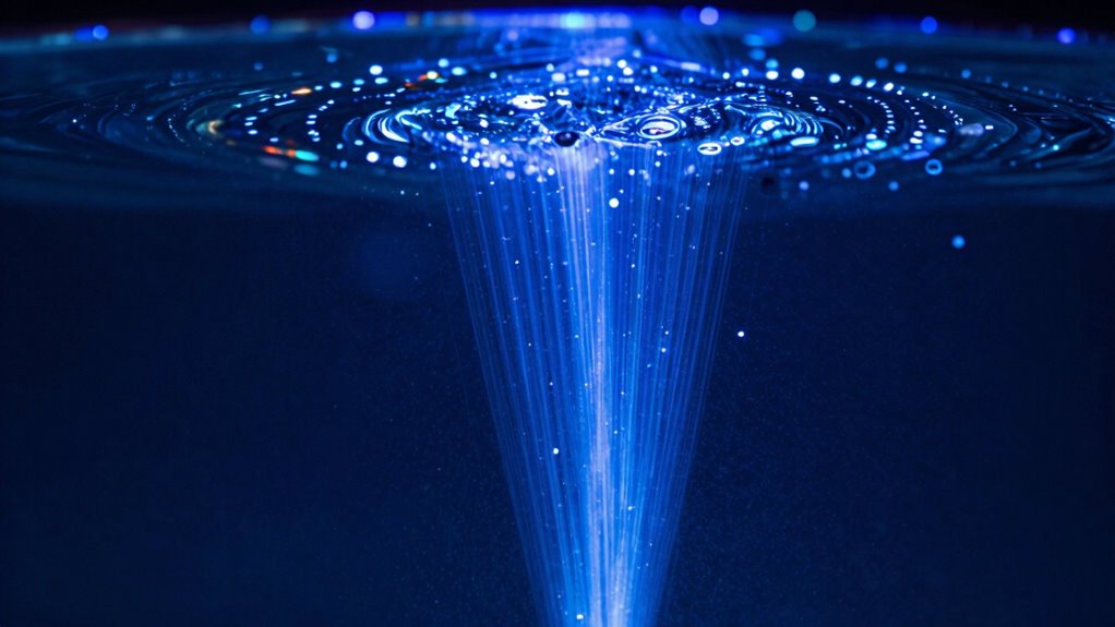 water reflects and penetrates uv