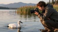 A Rare White Loon Chick Has Surfaced in Montana, and the Photos Are Stunning