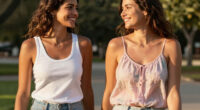 Sasha and Malia Obama Prove the Tank Top and Babydoll Blouse Are Summer Staples