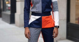 Swift and Kelce outfits by Northern Irish designer