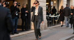 Milan Fashion Week Street Style Evoked A Sexy, Modern 'Mad Men'