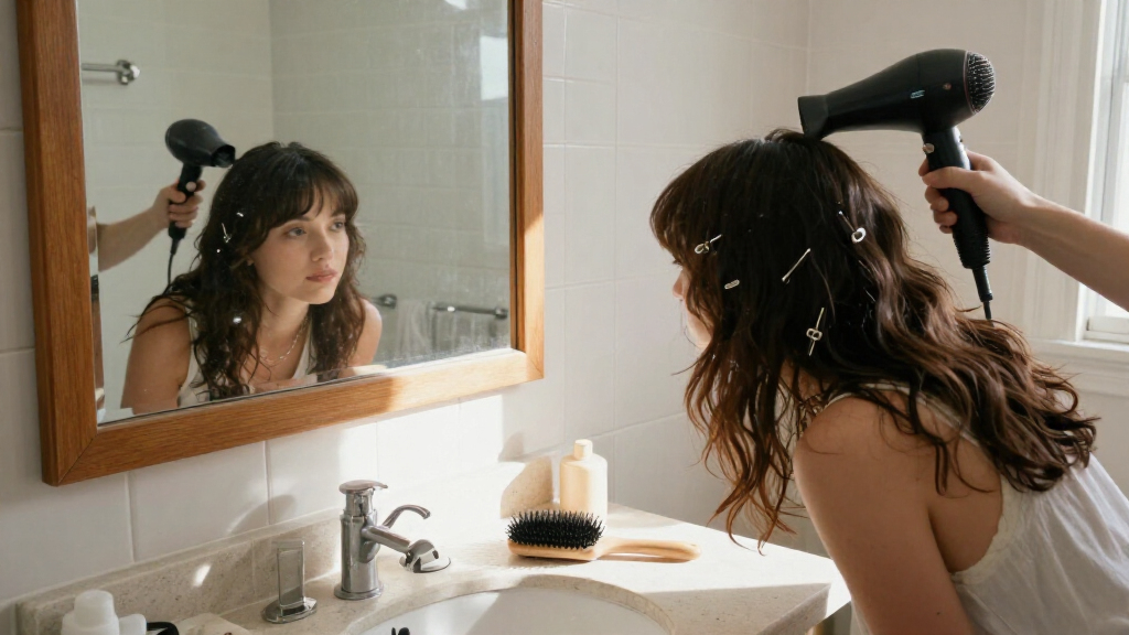 Butterfly Bangs Are The Best Of Curtain Bangs And A French Fringe